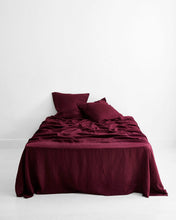 Load image into Gallery viewer, Petrol 100% Flax Linen Bedding Set