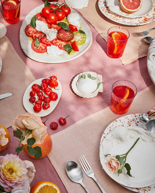 100% Linen Placemats in Terracotta (Set of Four)