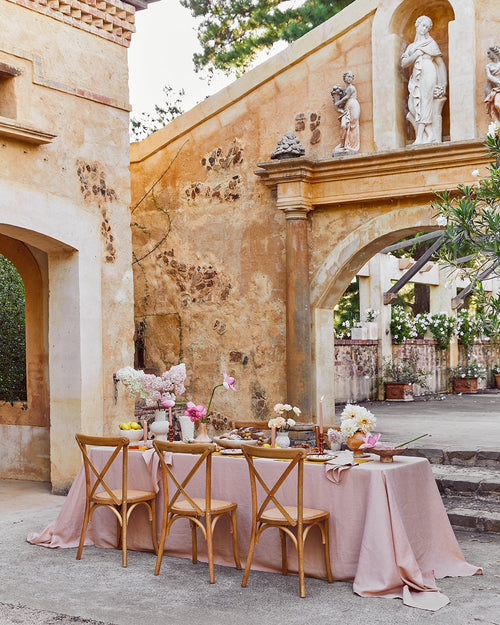 100% Linen Napkins in Terracotta (Set of Four)