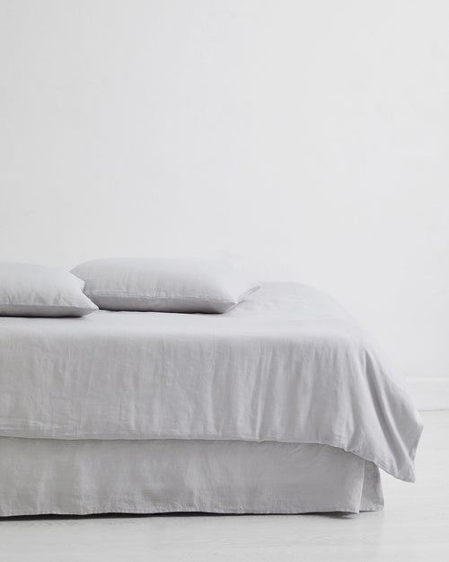 Fog 100% Flax Linen Valance
