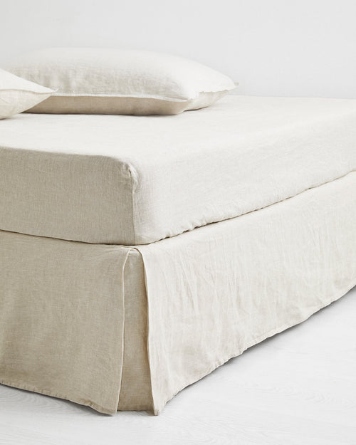 Oatmeal 100% Flax Linen Valance