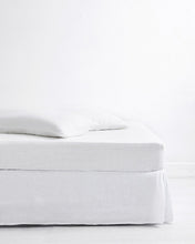 Load image into Gallery viewer, White 100% Flax Linen Valance
