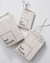 Load image into Gallery viewer, Lavender 100% Flax Linen Pillowcases (Set of Two)