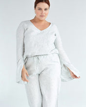 Load image into Gallery viewer, 100% French Flax Linen Top in Pinstripe